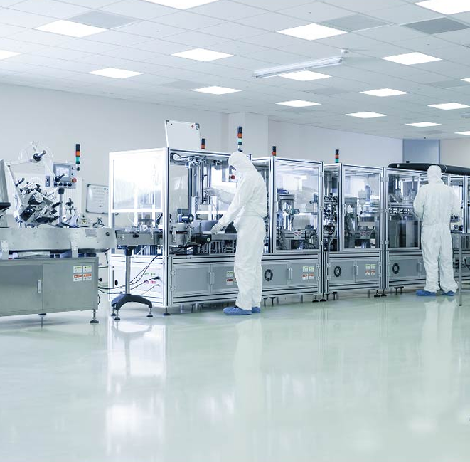 GEMMANEW Quartz Flooring — YINGER series, fire-retardant, eco-friendly, for healthcare and cleanroom applications