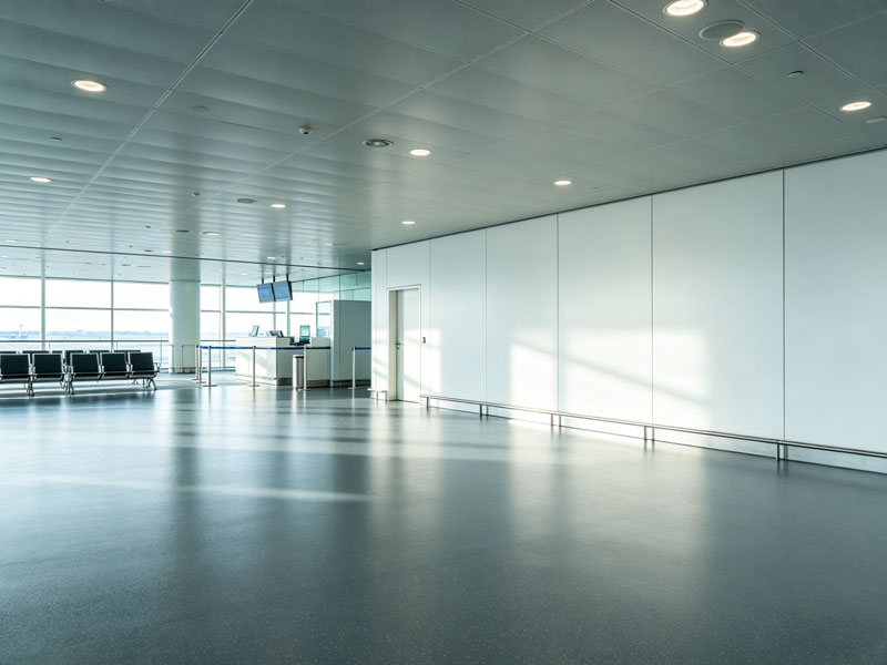 GEMMANEW Rubber Flooring — ELEPHANT series, high-resilience, slip-resistant, natural rubber, iodine-resistant, for healthcare and airport environments